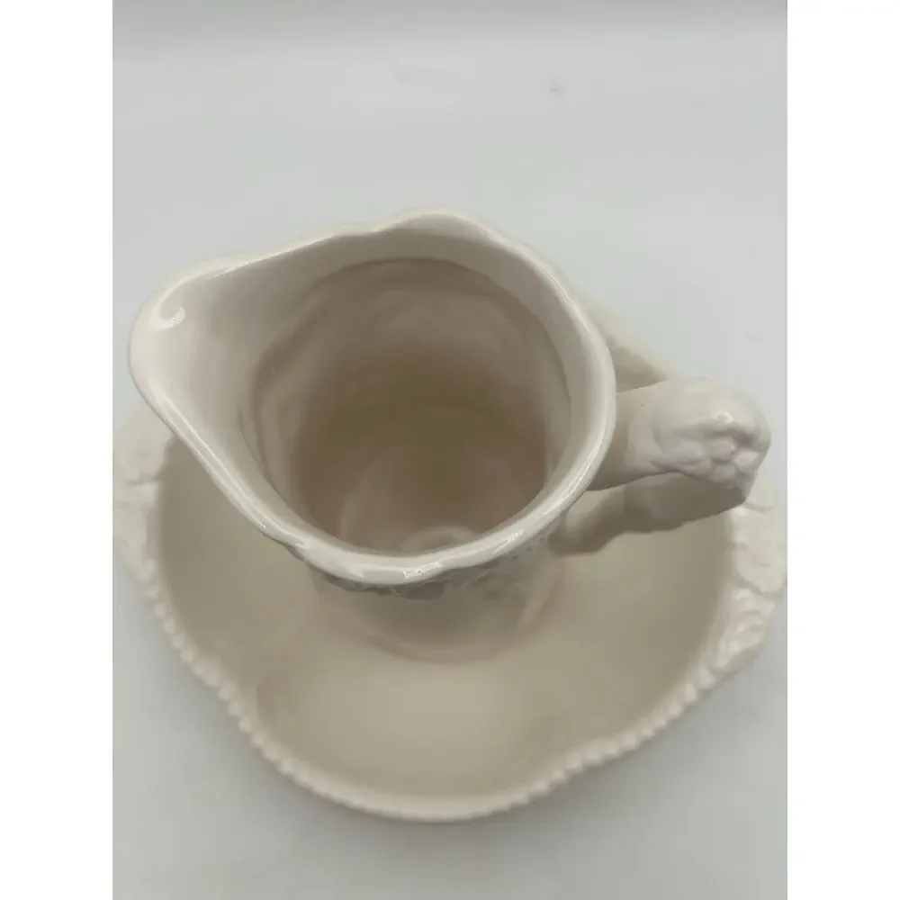 Mini Wash Basin And Pitcher. Vintage. Japan. Victorian Dream Pattern.